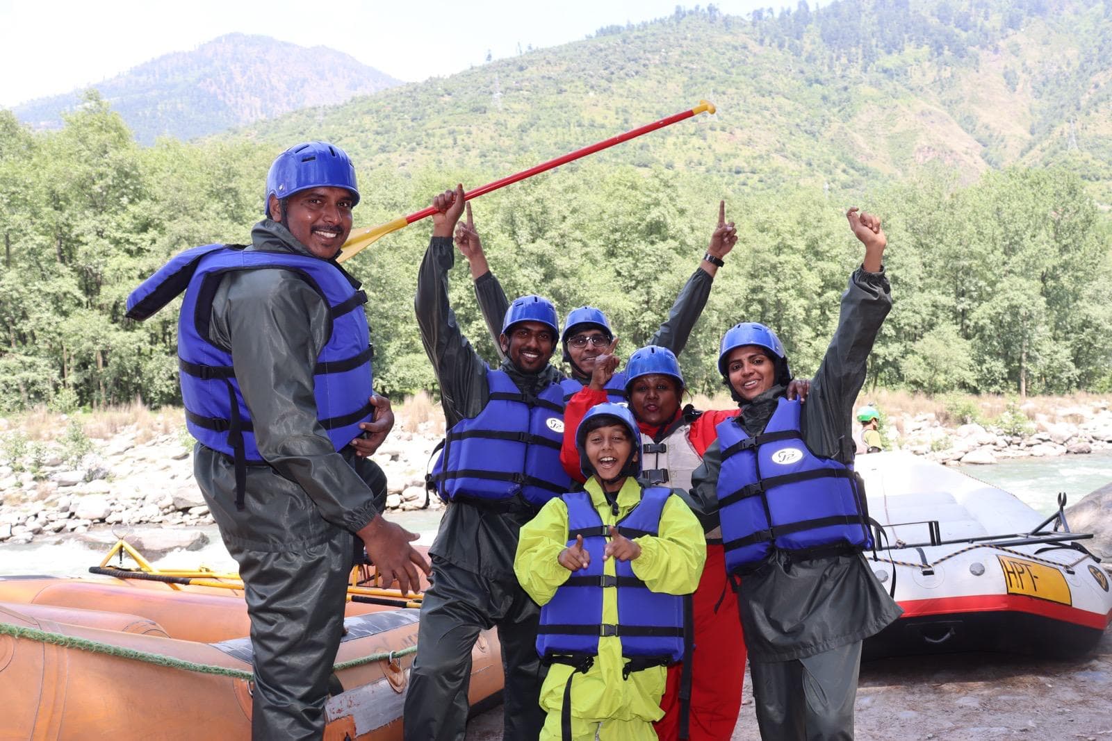 Rafting in Kullu - Adventure Sports