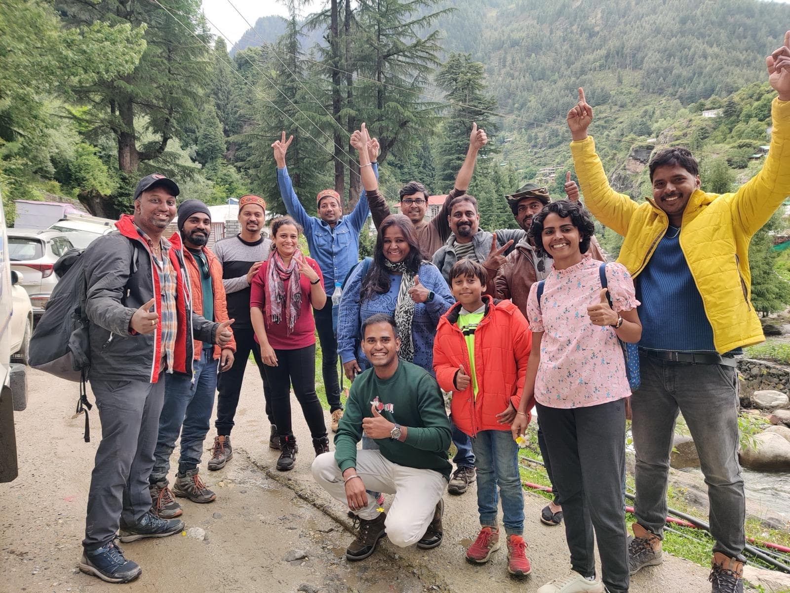 The Gang Meets at Manali - Team Adventure